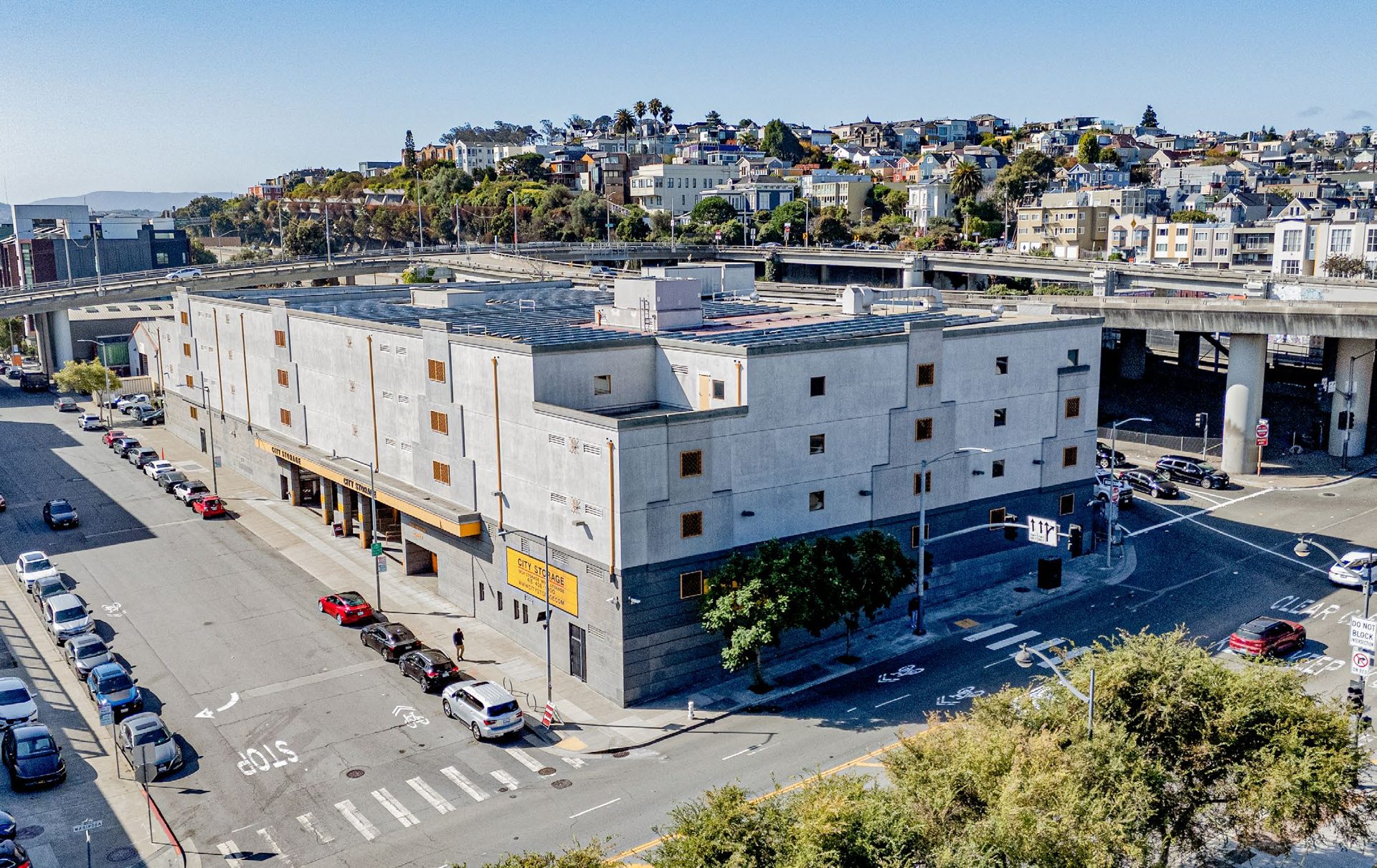 Aerial — I-280 frontage